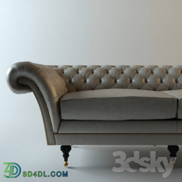 Sofa - Triple bed_ Chesterfield sofa