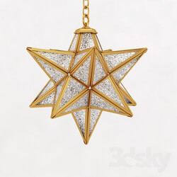 Ceiling light - CHANDELIER STAR EFFERVESCENT 