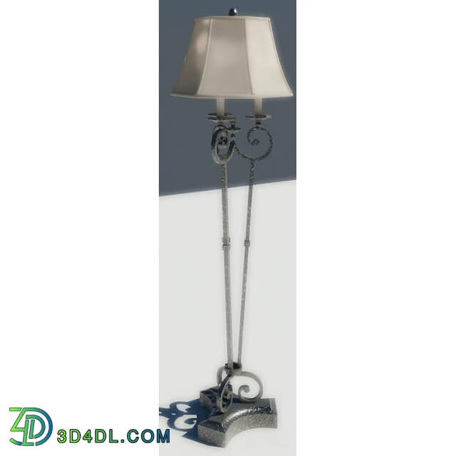 Floor lamp - profi forged floor lamp