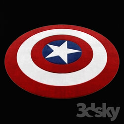 Miscellaneous - Carpet for children Captain America 