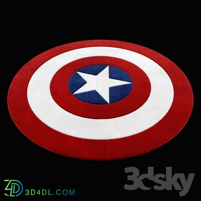 Miscellaneous - Carpet for children Captain America