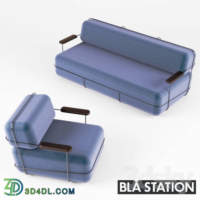 Sofa - Sofas Bla Station Pebble