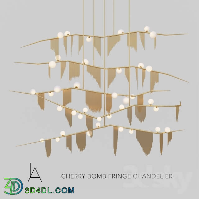 Ceiling light - Cherry Bomb Fringe Chandelier