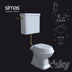 Toilet and Bidet - WC simas AR_801-AR_812 OM 