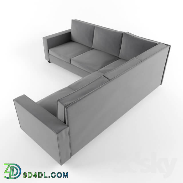 Sofa - Henry 3-Piece L-Shaped Sectional