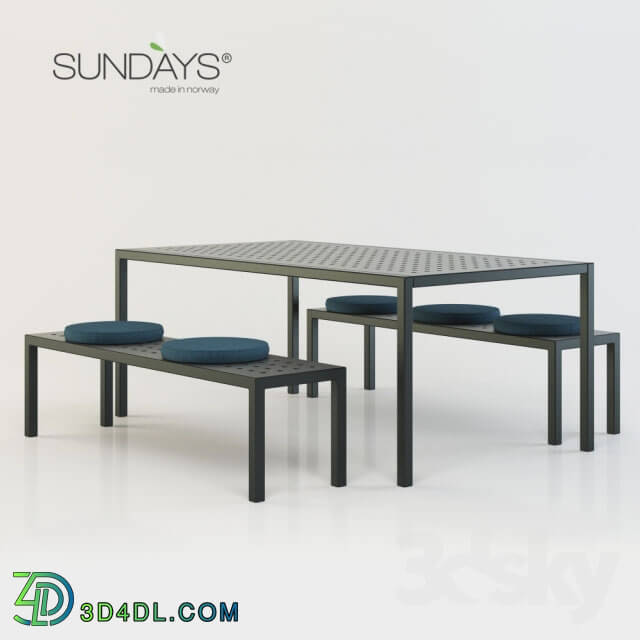 Table _ Chair - Sundays Frame - outdoor furniture