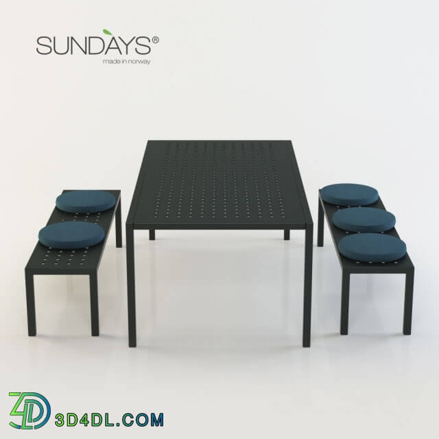 Table _ Chair - Sundays Frame - outdoor furniture