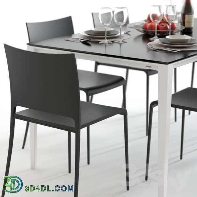 Table _ Chair - Scavolini Timeless and Mya