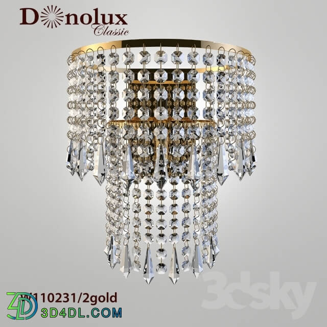 Wall light - Donolux W110231-2 gold