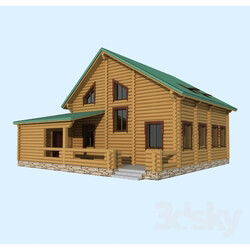 Building - House of log House 