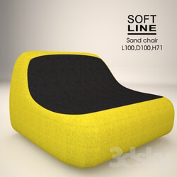Arm chair - Softline _ Sand 