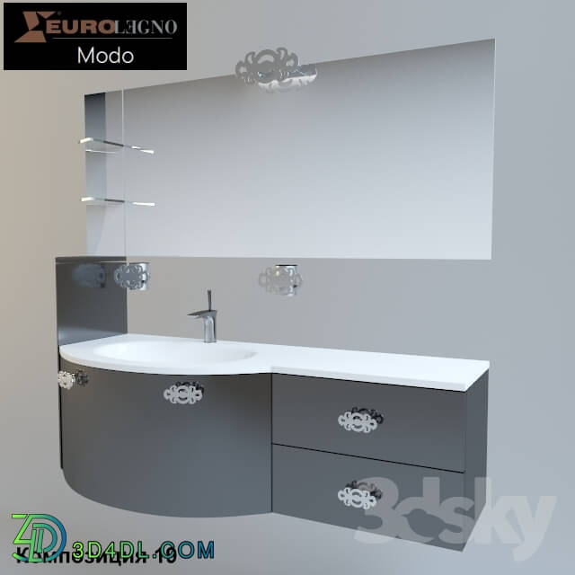 Bathroom furniture - Eurolegno Modo