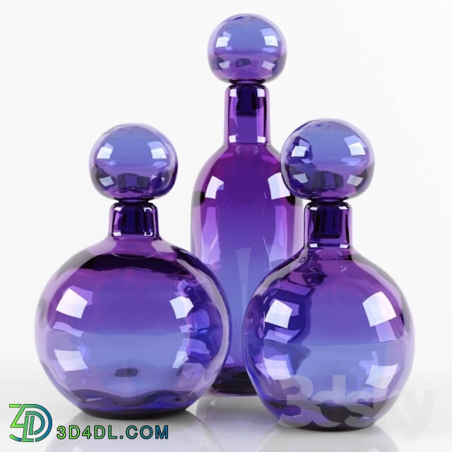 Tableware - decanters from Elizabeth Lyons