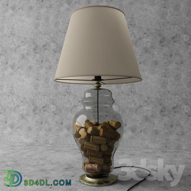 Table lamp - Cork Lamp