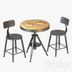 Table _ Chair - Table and stool Loft mini 