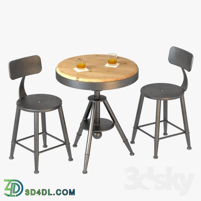 Table _ Chair - Table and stool Loft mini