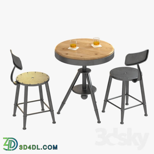 Table _ Chair - Table and stool Loft mini