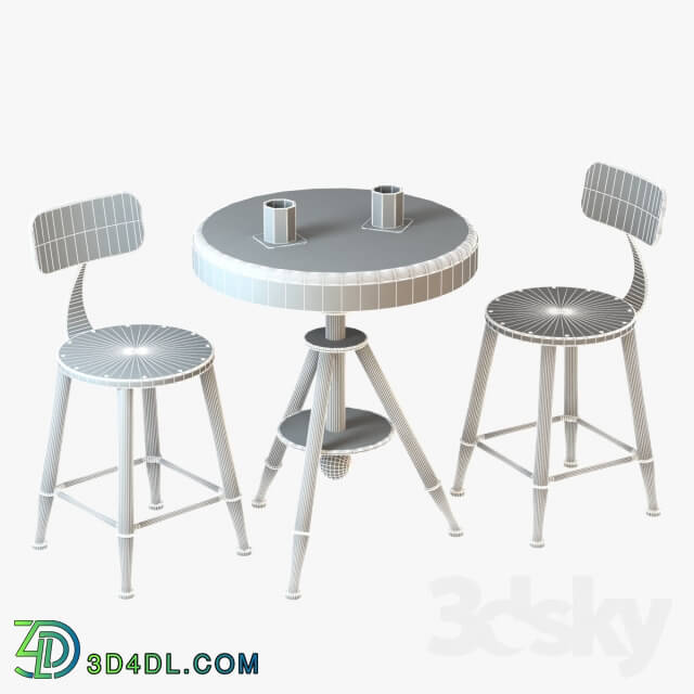 Table _ Chair - Table and stool Loft mini