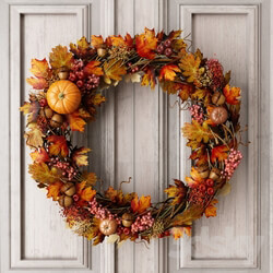 Other decorative objects - Autumn Wreath 