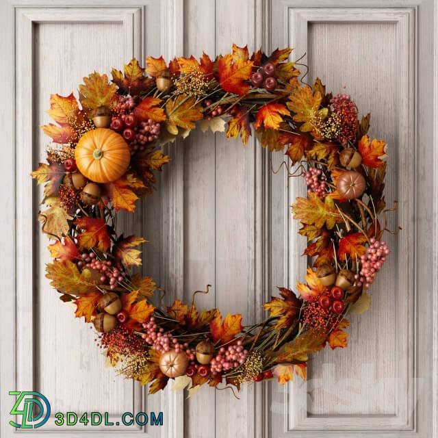Other decorative objects - Autumn Wreath