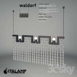 Ceiling light - italamp waldorf 