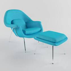 Arm chair - WOMB CHAIR _amp_ OTTOMAN 