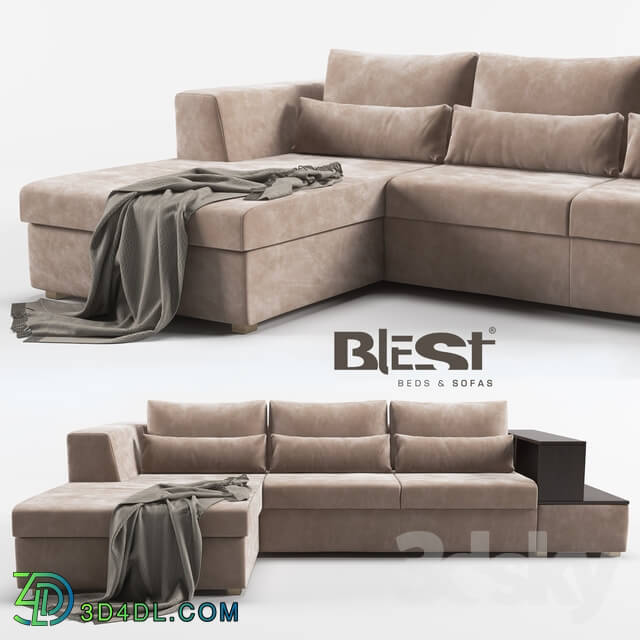 Sofa - OM Diagon angular Fiuggi in AMR-2TPL configuration from the manufacturer Blest TM