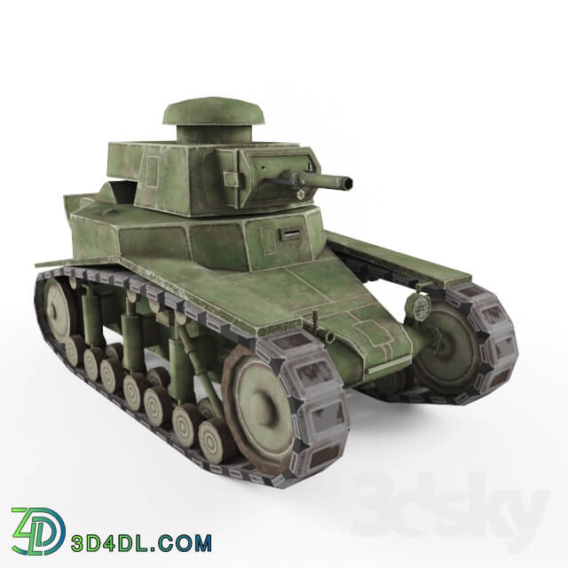 Weaponry - MC-1 Soviet Tank _ MC -1 USSR Toon Tank