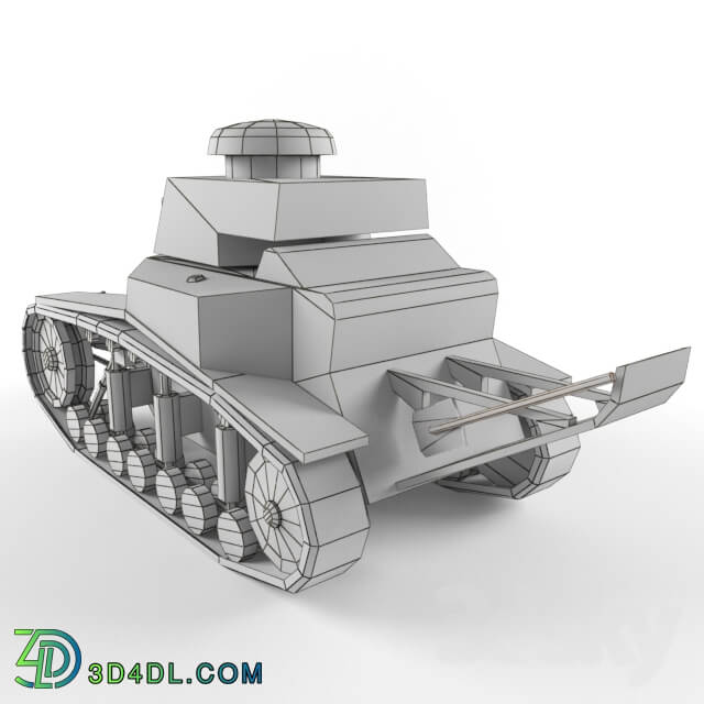 Weaponry - MC-1 Soviet Tank _ MC -1 USSR Toon Tank