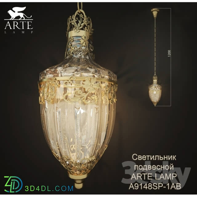 Ceiling light - Lamps suspended ARTE LAMP A9148SP-1AB