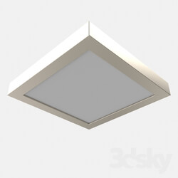 Spot light - 32446 LED ultra-thin recessed panel FUEVA 1_ 22W _LED_ 4000K_ 300x300_ nickel 
