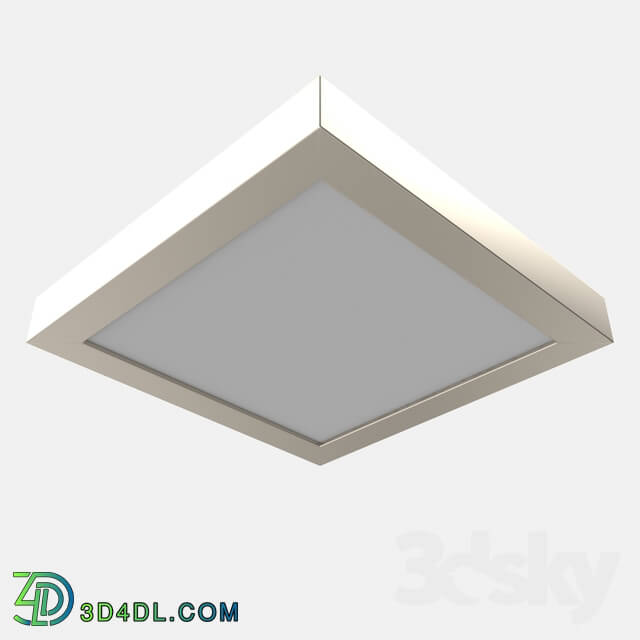 Spot light - 32446 LED ultra-thin recessed panel FUEVA 1_ 22W _LED_ 4000K_ 300x300_ nickel