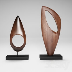 Other decorative objects - Sculptures _quot_Tear Drop_quot_ and _quot_Refine_quot_ 