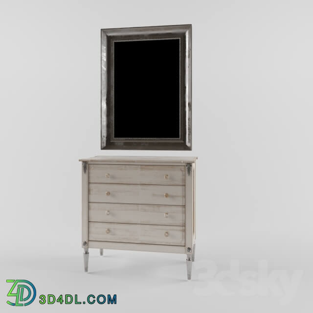 Sideboard _ Chest of drawer - Dresser with mirror