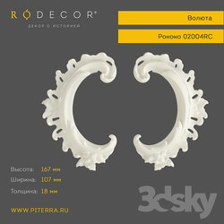 Decorative plaster - Volyut RODECOR 02004RC 