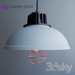 Ceiling light - _OM_ Hanging lamp Lumina Deco Fuko white 