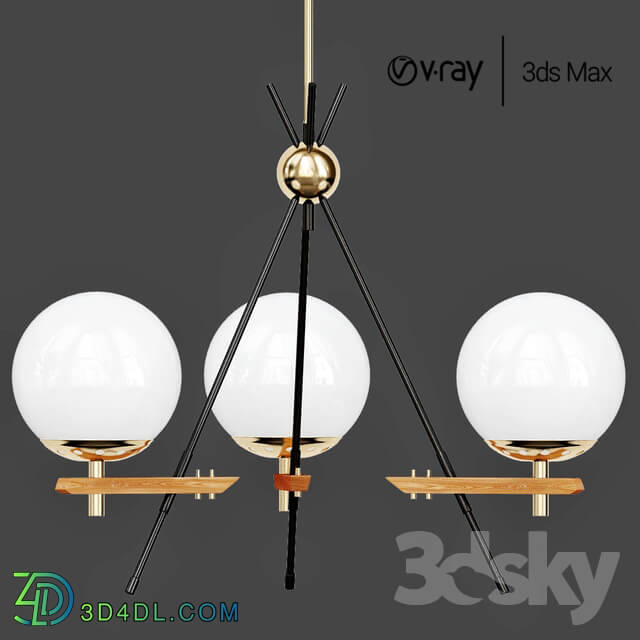 Ceiling light - Large_Asymmetrical