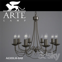Ceiling light - Chandelier ARTE LAMP A6300LM-8AB 
