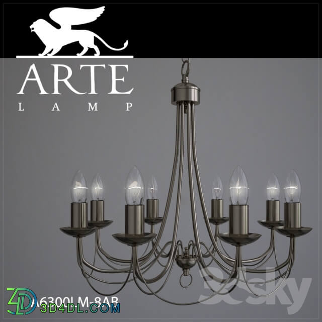 Ceiling light - Chandelier ARTE LAMP A6300LM-8AB