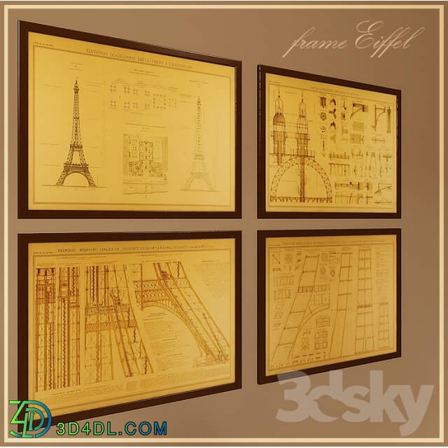 Frame - Eiffel frame