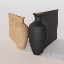 Vase - Wooden vase The Wish List 