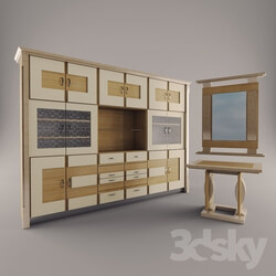 Wardrobe _ Display cabinets - A Set Of Furniture 