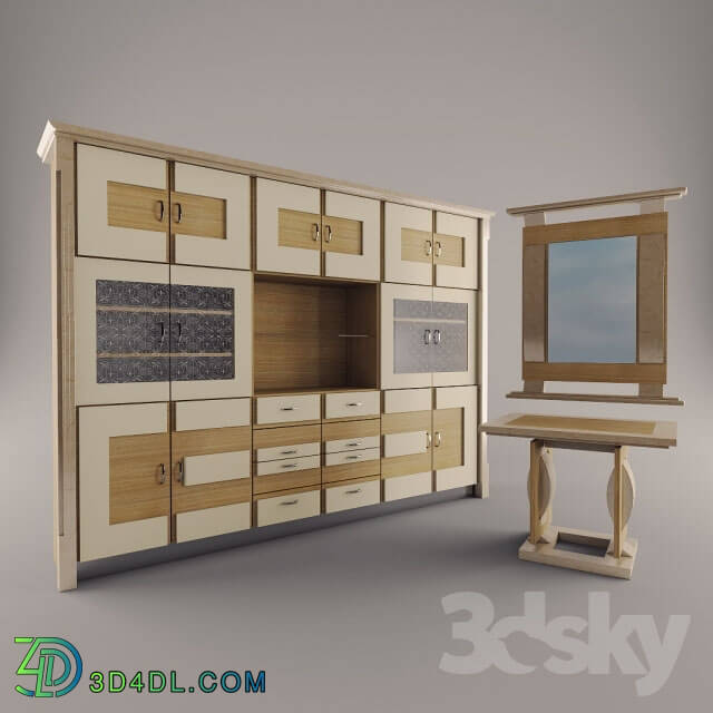 Wardrobe _ Display cabinets - A Set Of Furniture