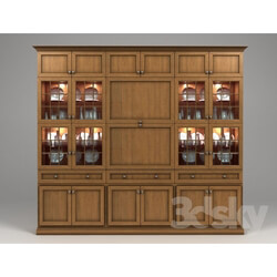Wardrobe _ Display cabinets - Antique sideboard 