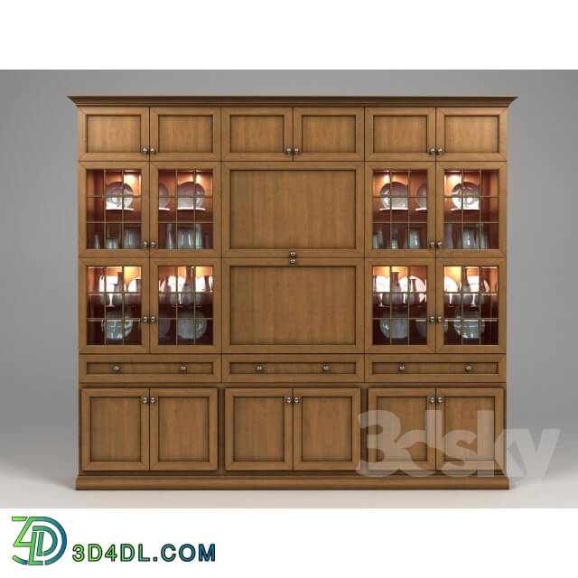 Wardrobe _ Display cabinets - Antique sideboard
