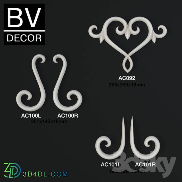 Decorative plaster - Decorative items BV Decor CREATOR I part