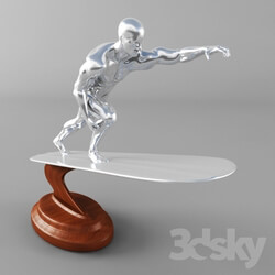 Sculpture - Silver Surfer 