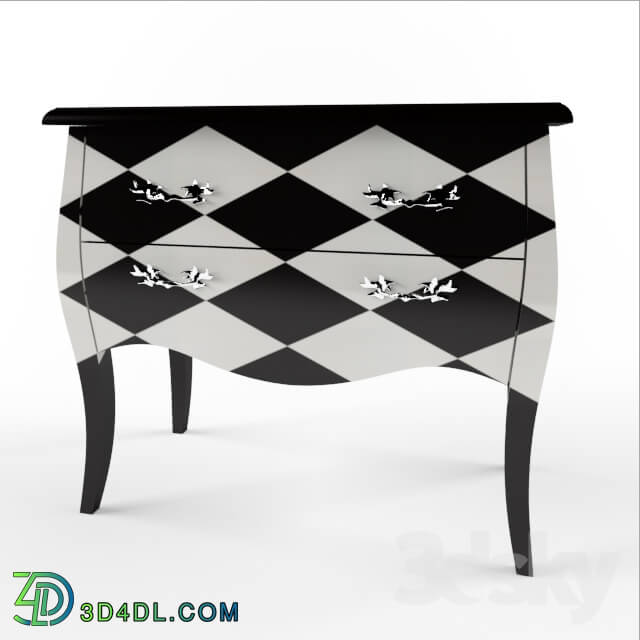 Sideboard _ Chest of drawer - Chest Edison _black diamond_