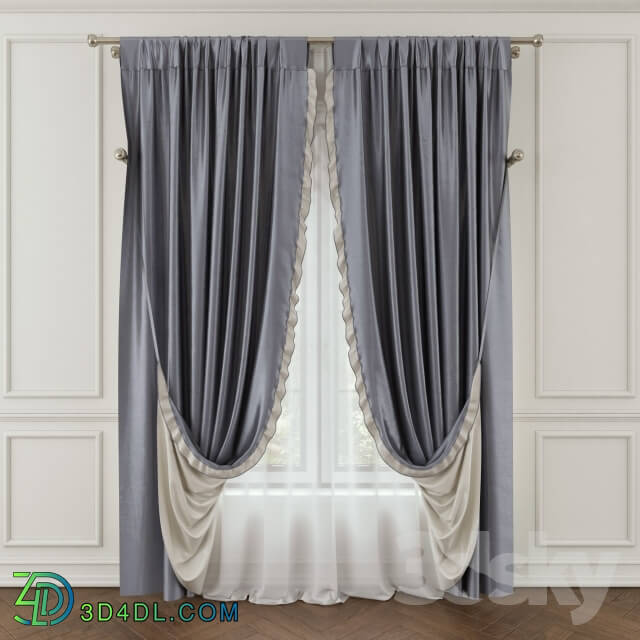 Curtain - Blind with garter