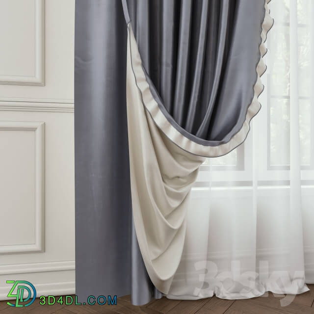 Curtain - Blind with garter